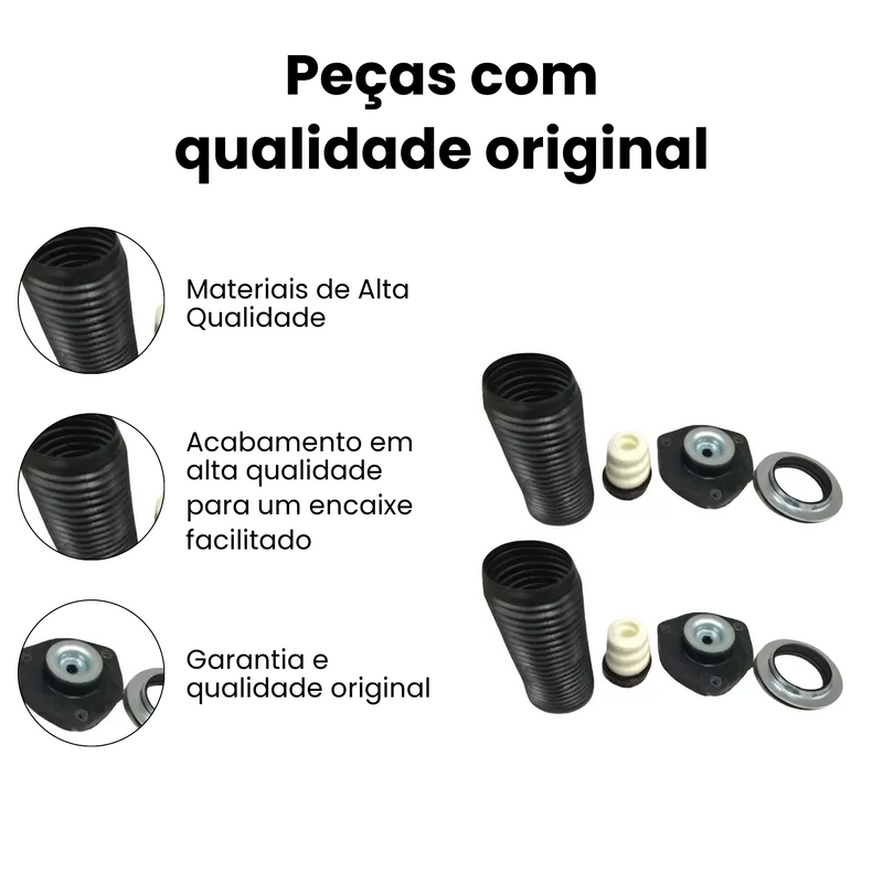 Kit Amort Diant Volkswagen CrossFox Fox SpaceFox 2005-2019 - Imagem 3