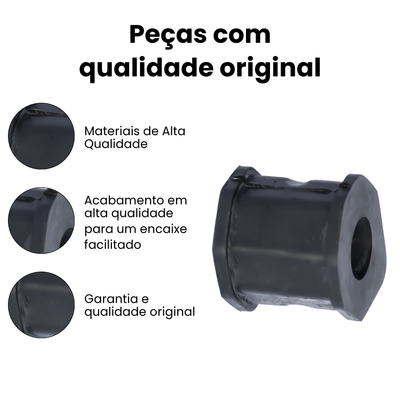 Bucha Barra Estabilizadora Dianteira Mitsubishi L200 1991 a - Imagem 3