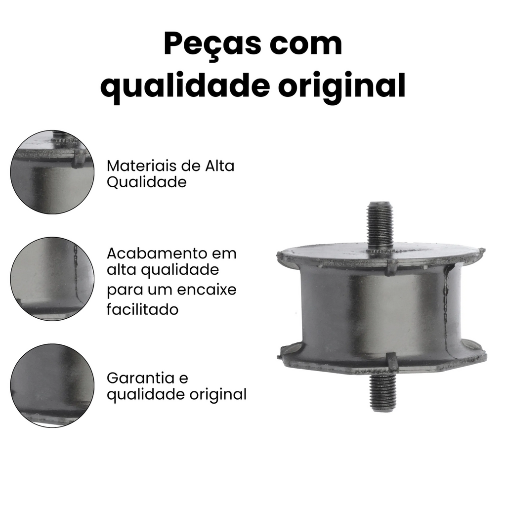 Bucha Motor Dianteiro Direito e Esquerdo Chevy Marajó - Imagem 3
