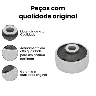 BUCHA DE BANDEJA TRASEIRA DIREITA E ESQUERDA CHEVROLET MB1179 - Imagem 3