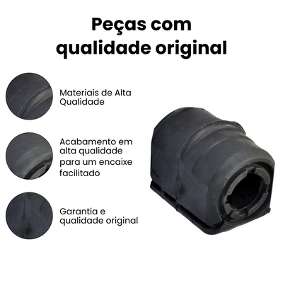 Bucha Barra Estabilizadora Dianteiro Direito/Esquerdo CHEVROLET MB1226 - Imagem 3