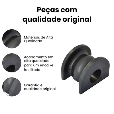 Bucha da Barra Estabilizadora Dianteira Direita/Esquerda CHEVROLET MB01227 - Imagem 3
