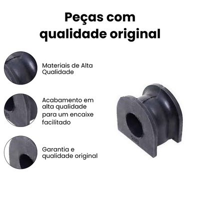 BUCHA BARRA ESTABILIZADORA DIANTEIRO DIREITO/ESQUERDO CHEVROLET MB1296 - Imagem 3