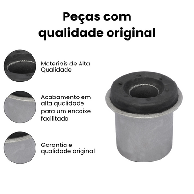 Bucha da Bandeja Dianteira Direita/Esquerda CHEVROLET MB190 - Imagem 3