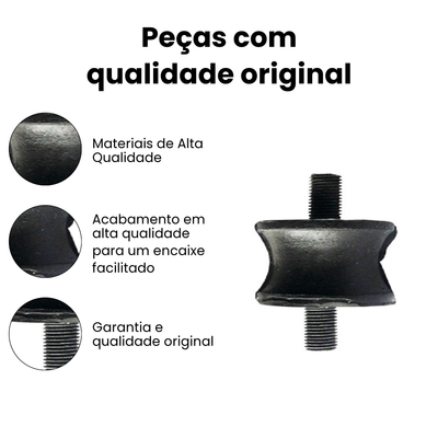 Coxim Silencioso Ford Corcel Pampa Del Rey 1985 a 1997 - Imagem 3