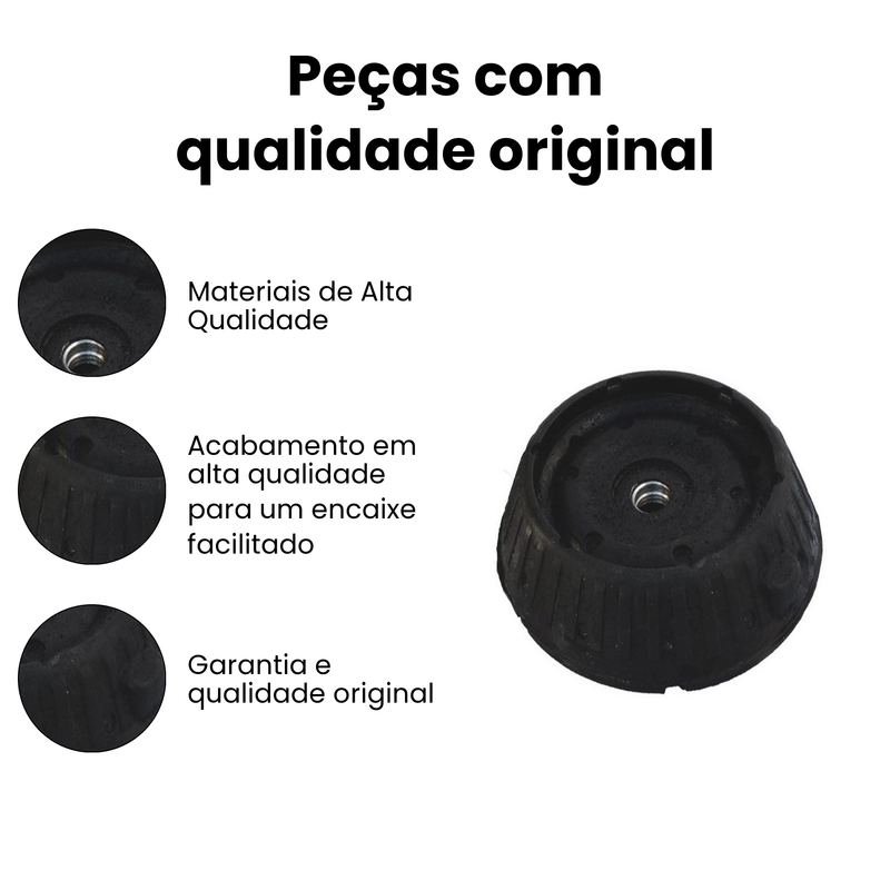Coxim Amort Tras Ford Fiesta Ka 1.0 1.3 1.4 1.5 1.6 1995 a 2 - Imagem 3