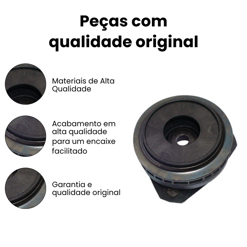 Coxim Amort Diant Dir Esq Ford EcoSport Fiesta 2003-2021 - Imagem 3