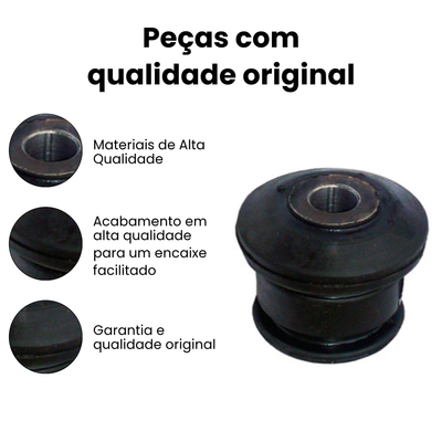 Bucha Bandeja Dianteira Mobensani Borracha Alta Resistência - Imagem 3