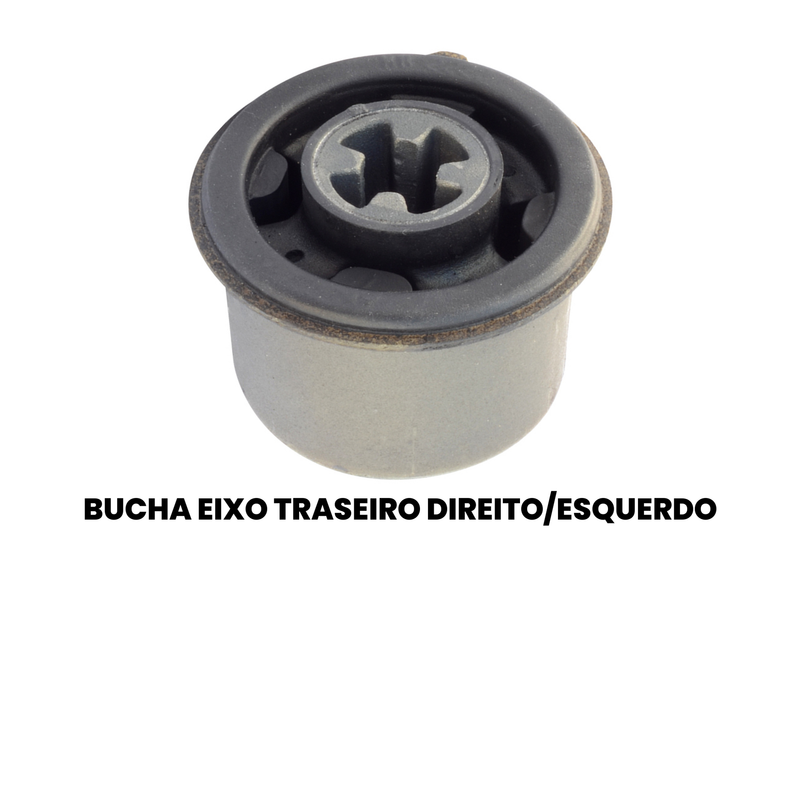 Bucha Eixo Tras Ford EcoSport Fiesta 2003 a 2021 Direita Esq - Imagem 2