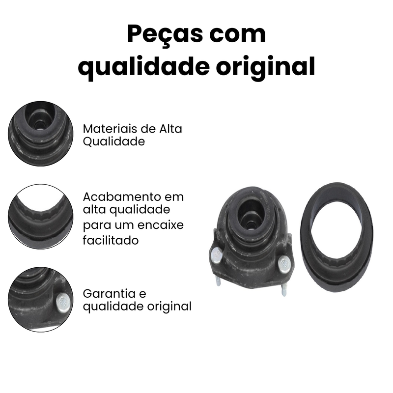 Coxim Amort Diant Ford Focus 1.6 1.8 2.0 1999 a 2019 - Imagem 3