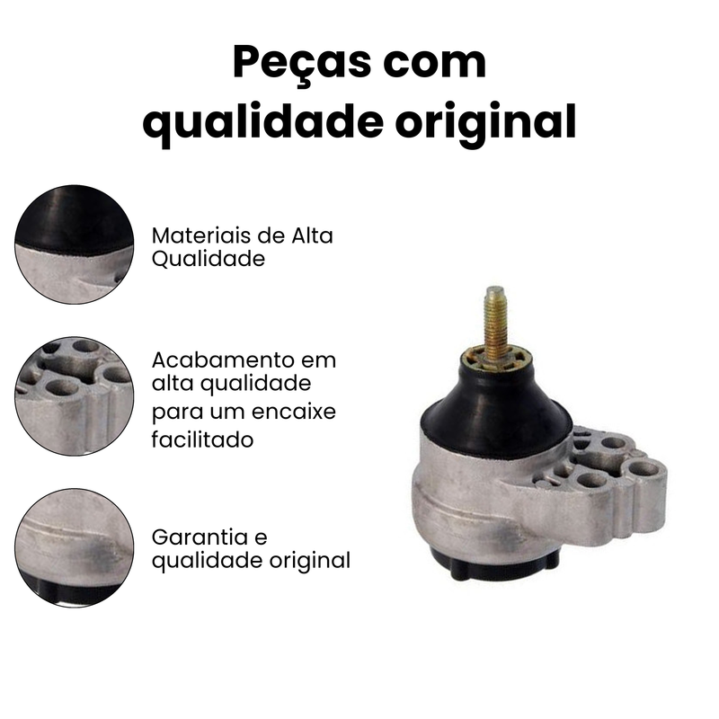 Coxim Motor Diant Dir Ford EcoSport 1.5 2.0 Flex 2003 a 2021 - Imagem 3