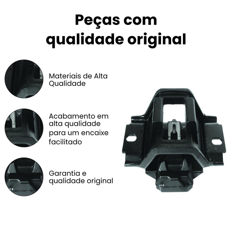 Coxim Motor Diant Esq Ford EcoSport 2003 a 2021 - Imagem 3