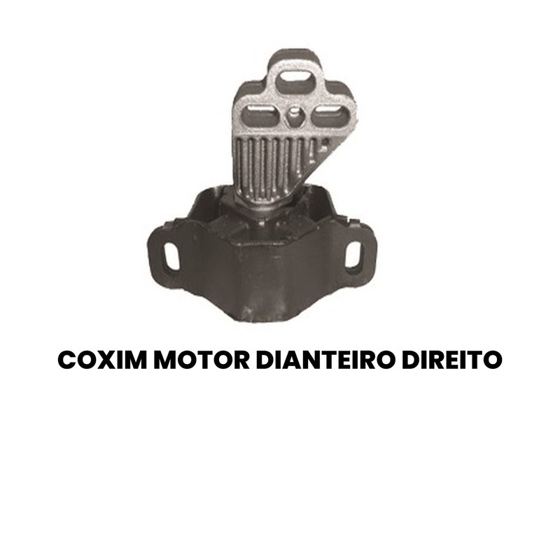 Coxim Motor Diant Dir Ford Courier Fiesta Ka 1.0 1.3 1.4 1.6 - Imagem 2