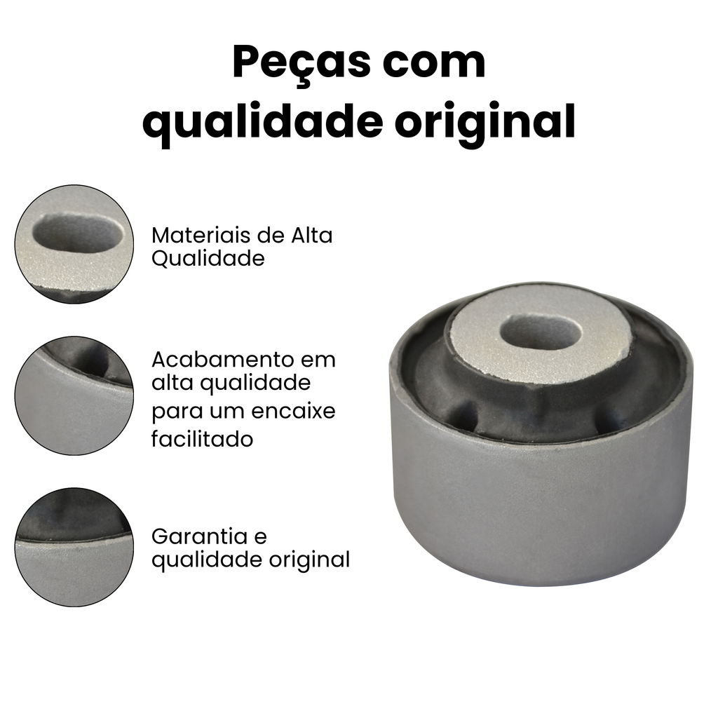Bucha Bandeja Dianteira Ford EcoSport 2003 a 2021 - Imagem 3