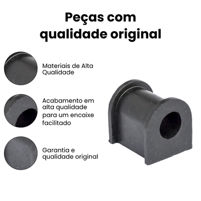 Bucha Barra Estabilizadora Dianteira D E Ford Fusion 1999-20 - Imagem 3