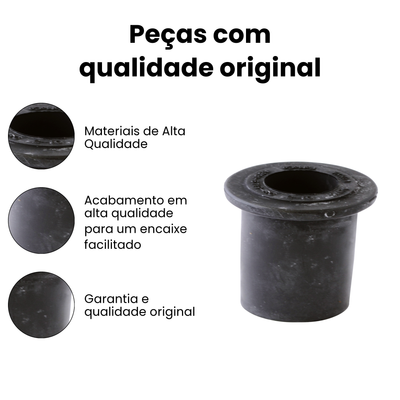 Bucha Jumelo Traseira Direita Esquerda Mobensani Gol Parati - Imagem 3