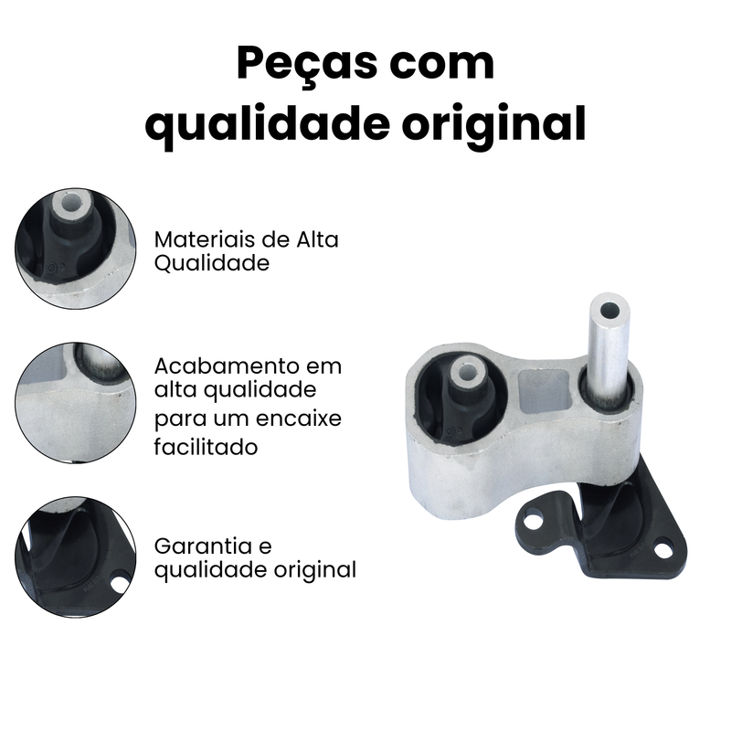 Coxim Motor Tras Ford Ka 1.0 1.5 8V 12V Flex 1997 a 2021 - Imagem 3