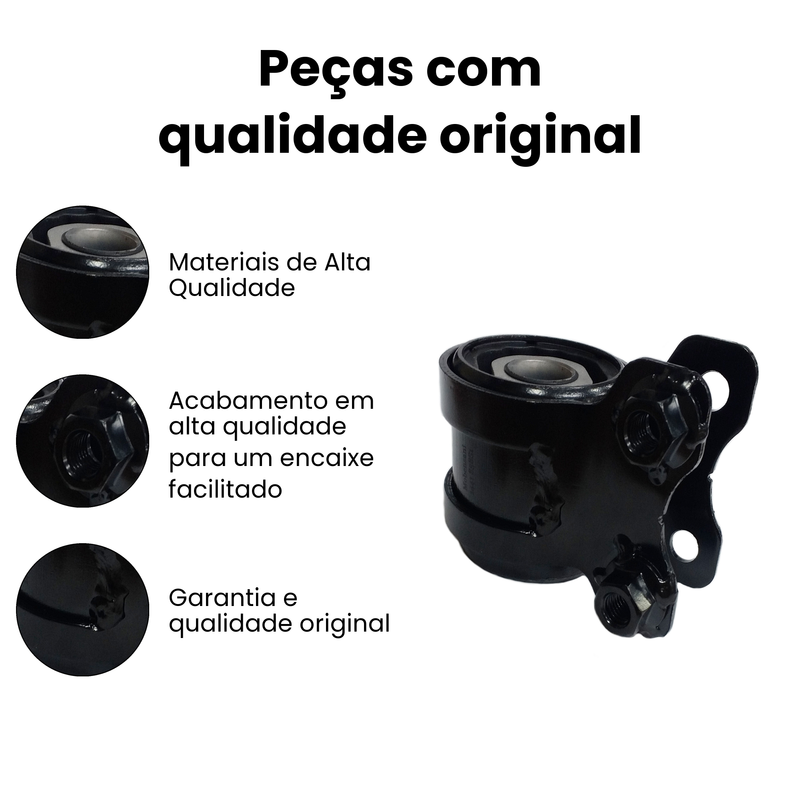 Bucha Hidráulica Traseira Bandeja Dianteira Ford Focus 2003 - Imagem 3