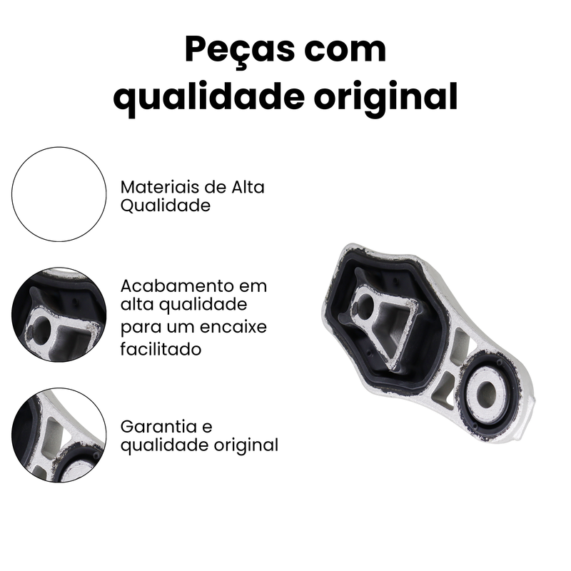 Coxim Câmbio Diant Ford Ka 1.0 1.5 1.6 8V 12V Flex 1997 a 20 - Imagem 3