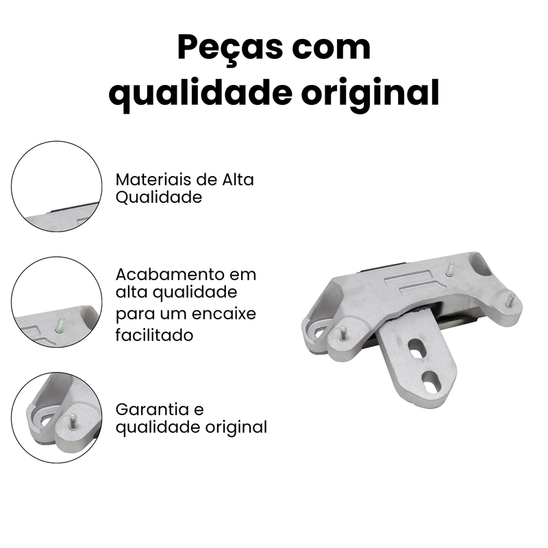 Coxim Motor Diant Esq Ford Ka 1.0 1.5 8V 12V Flex 2008 a 202 - Imagem 3
