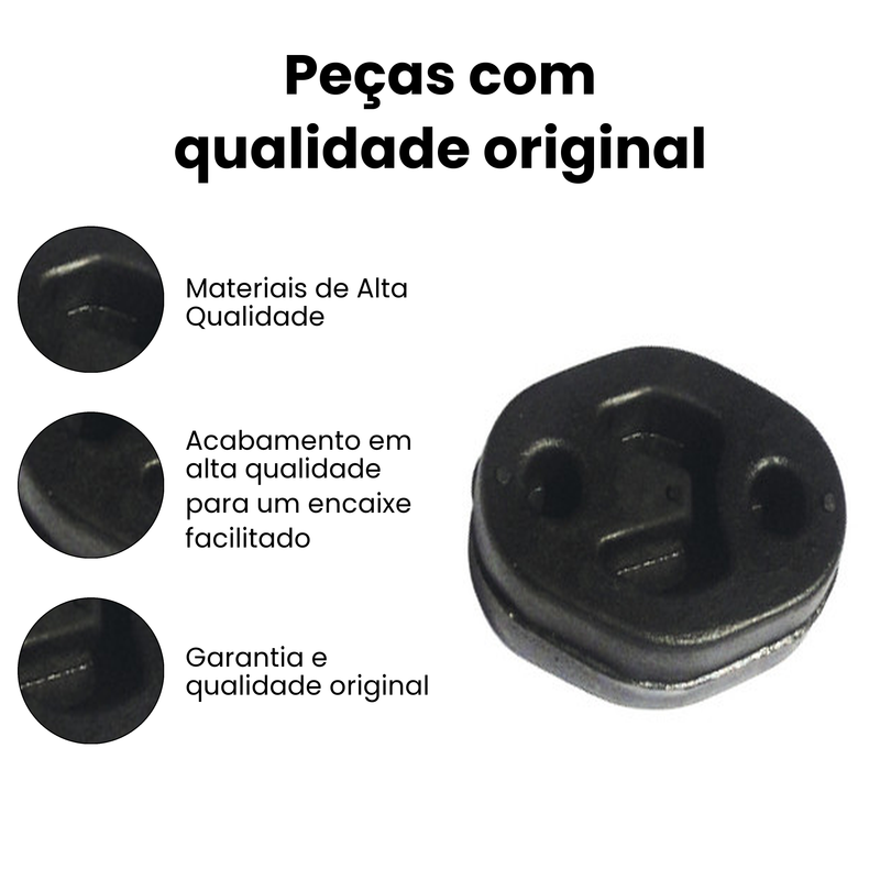 Coxim Silencioso Diant Ford Courier Fiesta 1.3i 1.4i 1.6 8V - Imagem 3