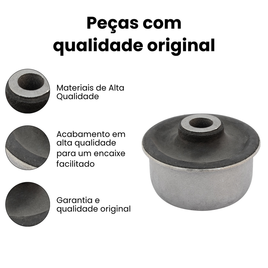 BUCHA DA BANDEJA DIANTEIRA DIREITA/ESQUERDA VOLKSWAGEN | FORD MB261 - Imagem 3