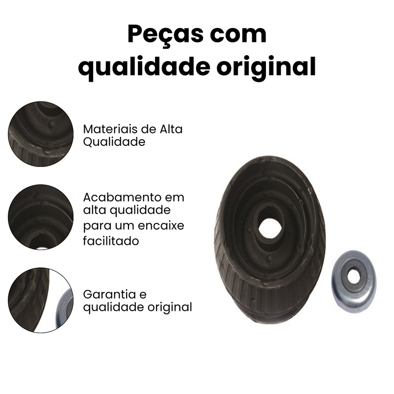 Coxim Amort Diant Ford Courier Fiesta Ka 1997 a 2021 - Imagem 3