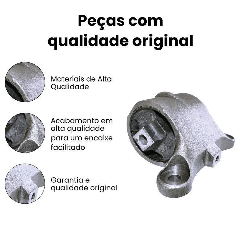 Coxim Câmbio Tras Volkswagen Kombi 1985 a 2014 Mobensani MB3 - Imagem 3