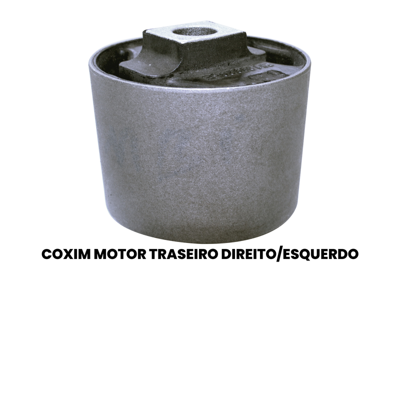 Coxim Motor Tras Dir Esq Volkswagen Kombi 1985 a 2014 - Imagem 2