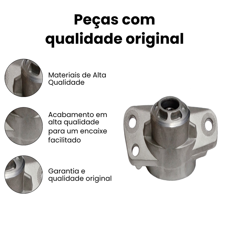 Coxim Amort Tras Dir Esq Audi A3 1.6 1.8 2.0 1999 a 2023 - Imagem 3