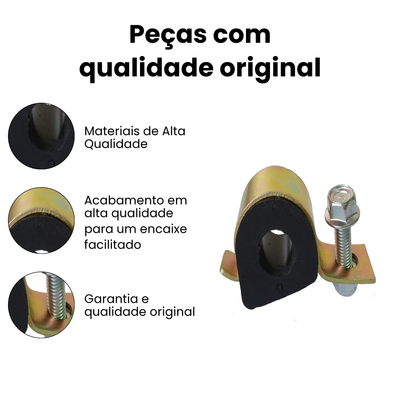Kit Barra Estabilizadora Dianteira Direita Esquerda Volkswag - Imagem 3