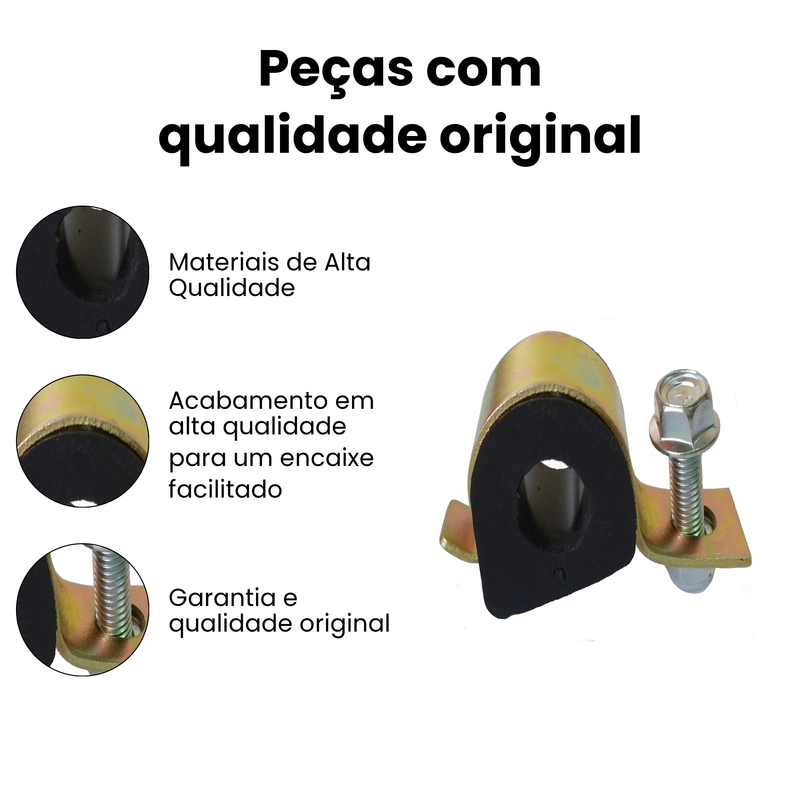 Kit Barra Estabilizadora Dianteira Direita Esquerda Volkswag - Imagem 3