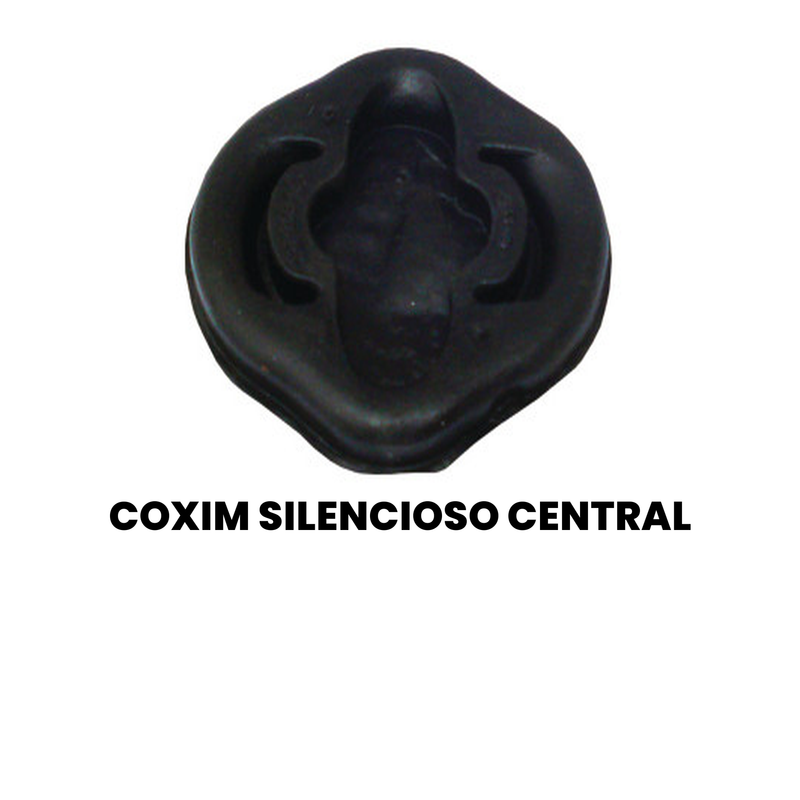 Coxim Silencioso Central VW Gol 1.0 1.6 Mi Total Flex 8V 200 - Imagem 2