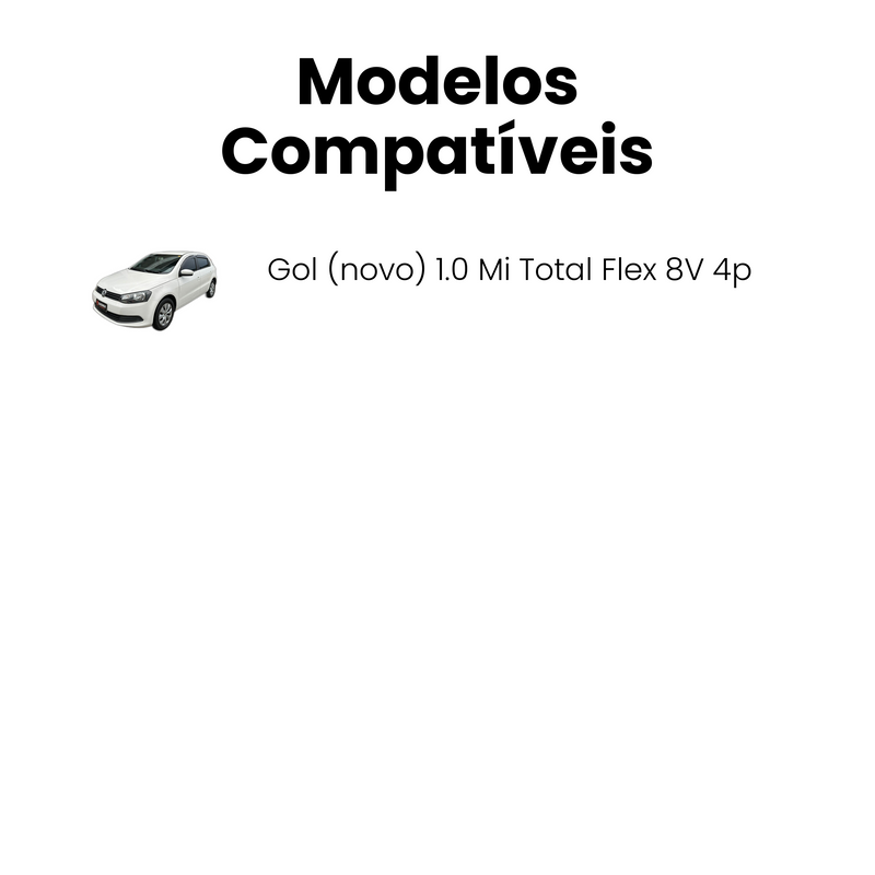 Coxim Escapamento Tras Volkswagen Gol 1.0 1.6 2009 a 2017 - Imagem 4