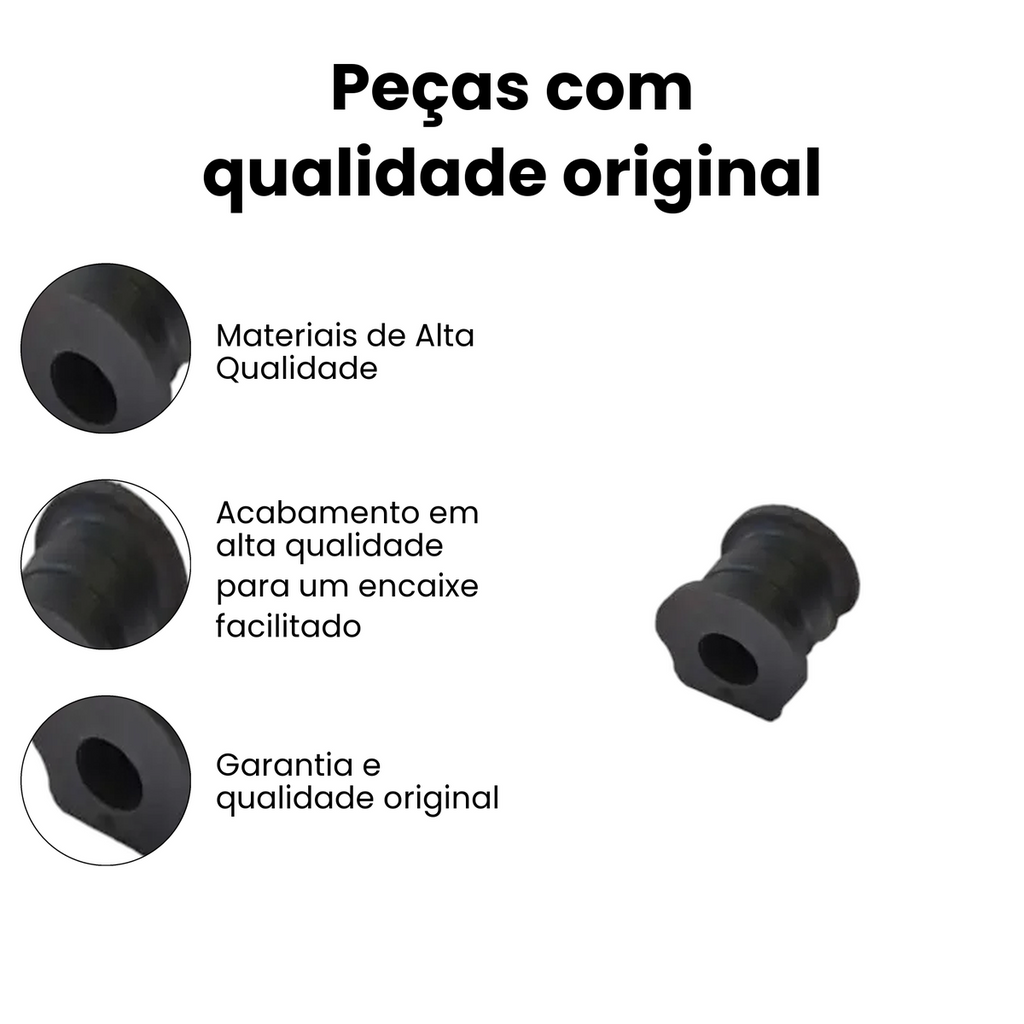 BUCHA BARRA ESTABILIZADORA DIANTEIRO VOLKSWAGEN MB3063 - Imagem 3