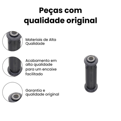 Bucha Caixa Direção Dianteira Amarok 2011 a 2023 2.0 TDI 4x2 - Imagem 3