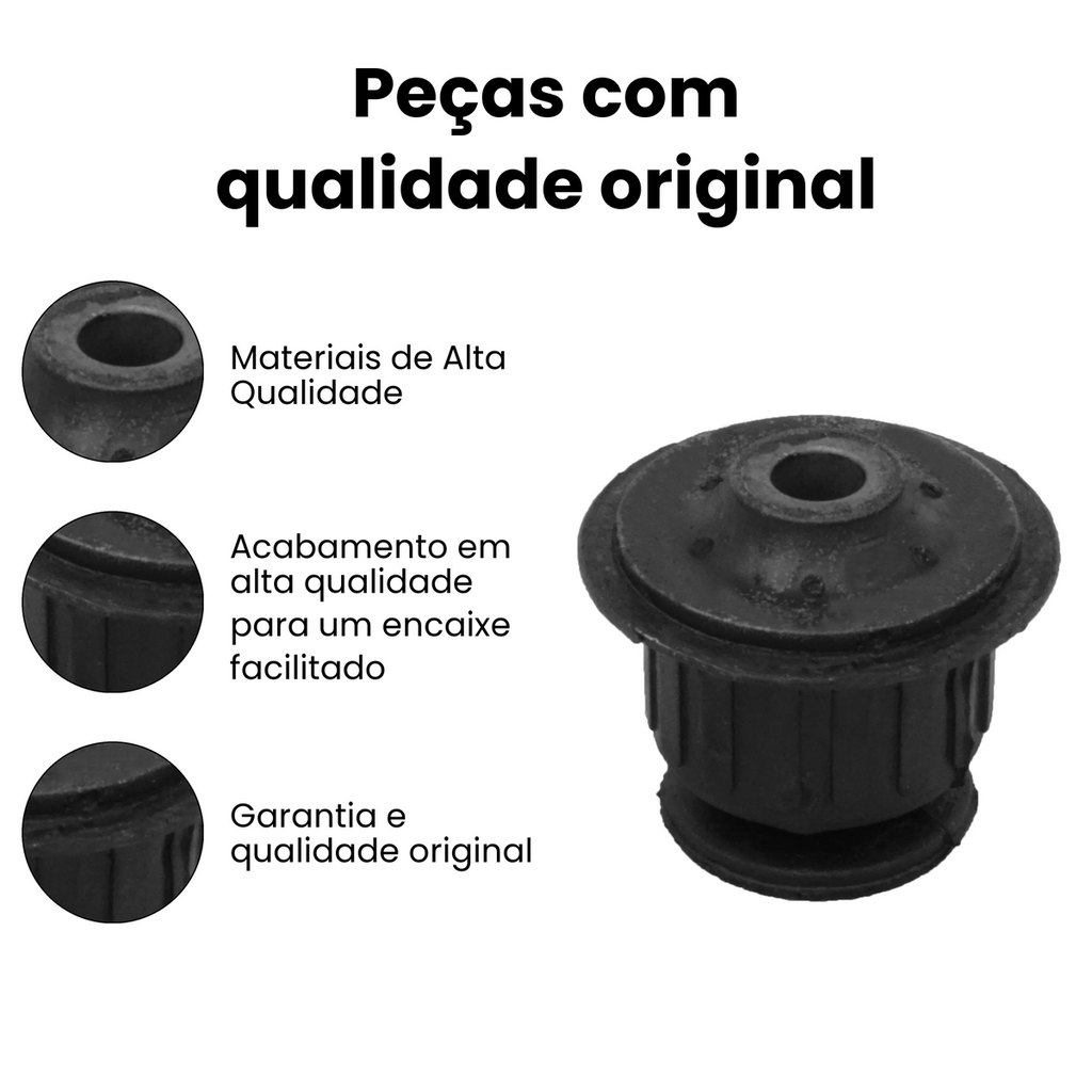 Bucha Quadro Motor Dianteiro Ford VW Versailles Royale - Imagem 3