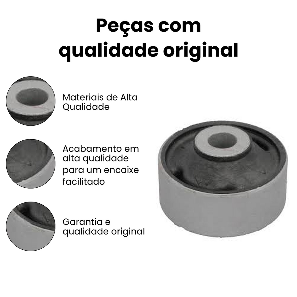 BUCHA DA BANDEJA DIANTEIRA DIREITA/ESQUERDA AUDI | VOLKSWAGEN MB365 - Imagem 3