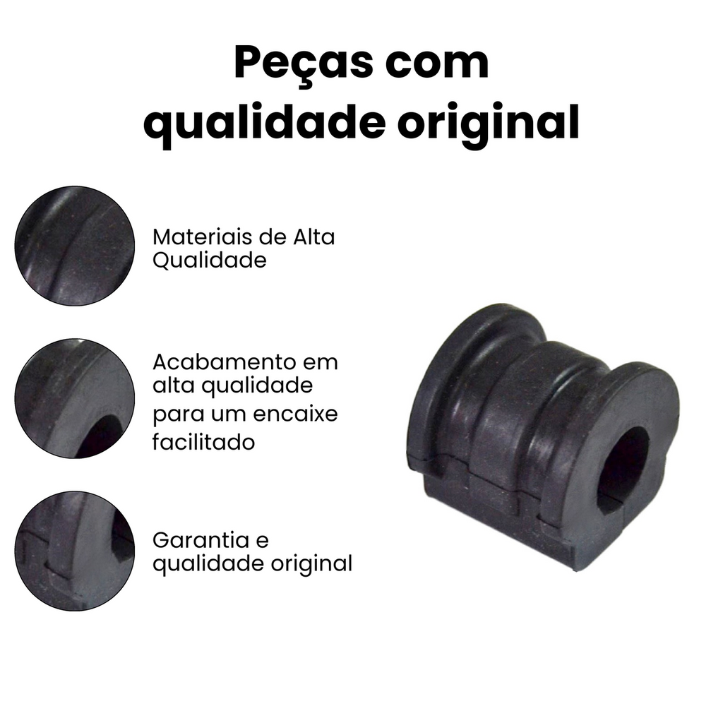 Bucha Barra Estabilizadora Dianteiro Direito/Esquerdo VOLKSWAGEN MB0385 - Imagem 3