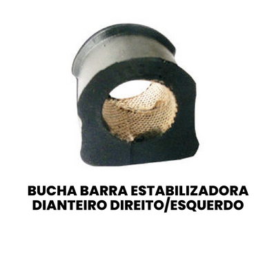 BUCHA DA BARRA ESTABILIZADORA DIANTEIRA LADO DIREITO E LADO ESQUERDO VOLKSWAGEN | AUDI | CHERY MB0386 - Imagem 2