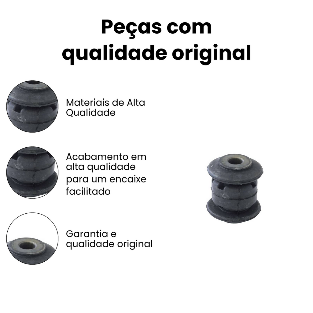 BUCHA BANDEJA DIANTEIRA (DIREITA E ESQUERDA) VOLKSWAGEN | AUDI MB0398 - Imagem 3