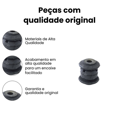 BUCHA BANDEJA DIANTEIRA (DIREITA E ESQUERDA) VOLKSWAGEN | AUDI MB0398 - Imagem 3
