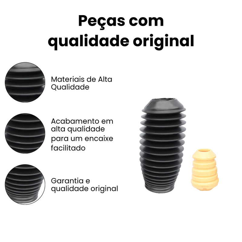 Kit Amort Diant Ford Fiesta 1.0 1.3 1.4 1.5 1.6 1996 a 2019 - Imagem 3