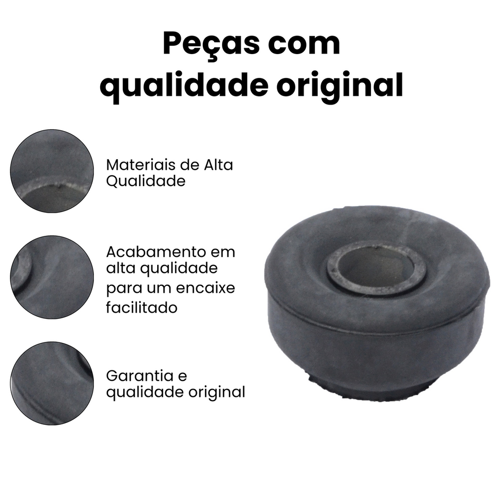 BUCHA BRAÇO TENSOR DIANTEIRO DIREITO E ESQUERDO FIAT MB0416 - Imagem 3