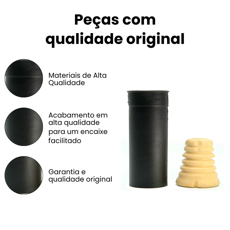 Kit Amort Tras Ford EcoSport 2003 a 2021 1.0 1.5 1.6 2.0 - Imagem 3