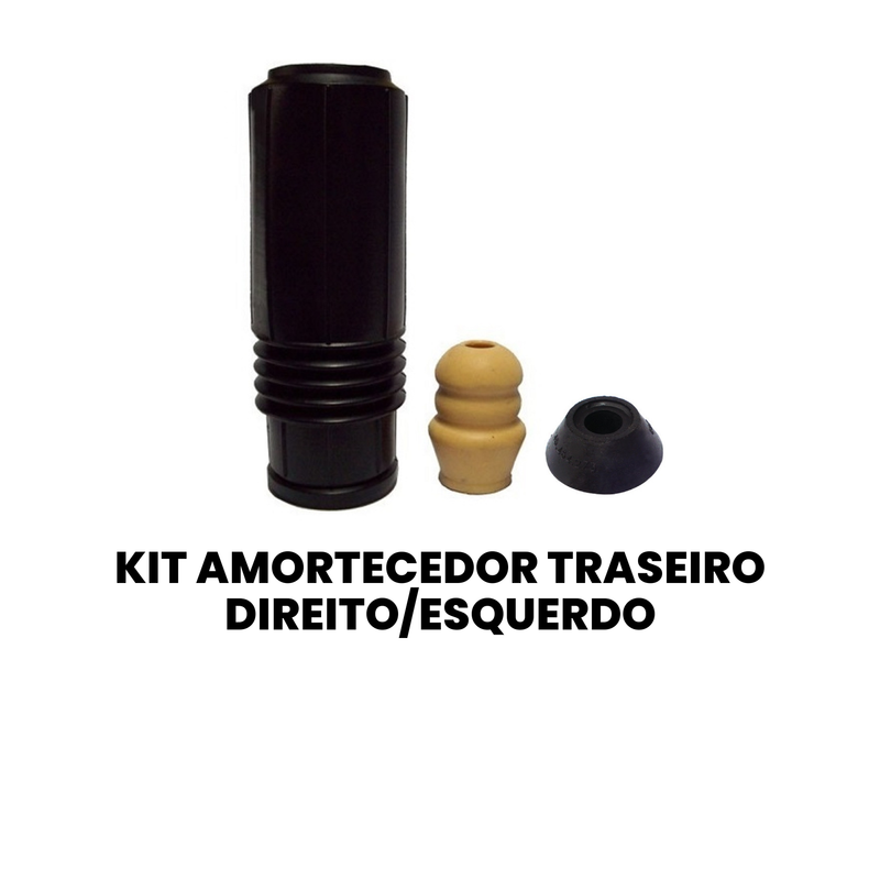 Kit Amort Tras Dir Esq Fiat Palio Siena 1.0 1.8 1996 a 2020 - Imagem 2