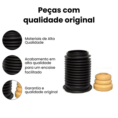 Kit Amortecedor Diant Dir Esq Fiat Punto 1.4 1.8 2008-2017 - Imagem 3