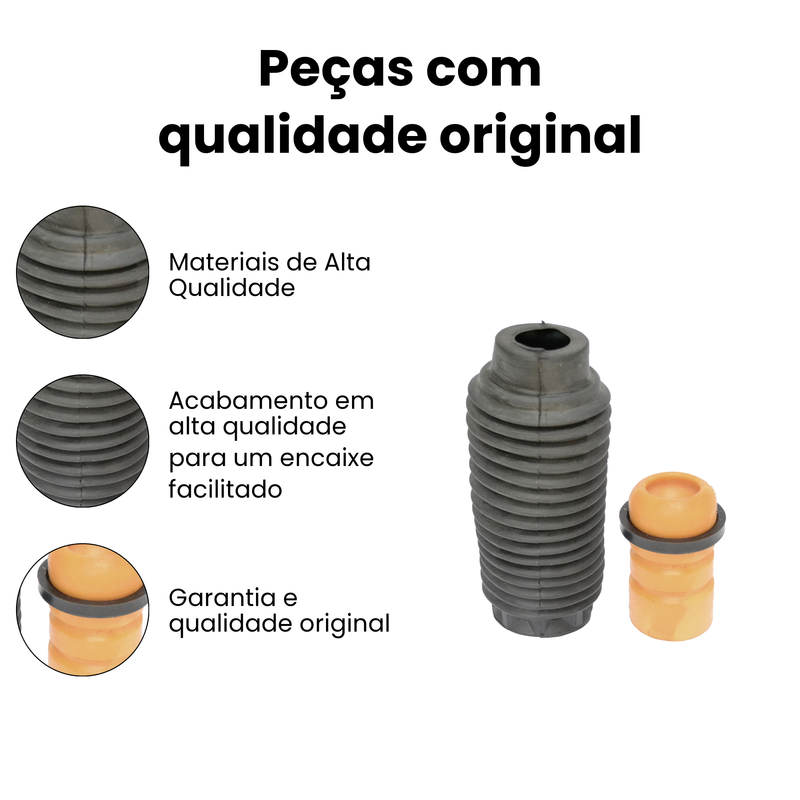 Kit Amort Diant Citroën C3 C3 Picasso Aircross C4 Cactus 201 - Imagem 3