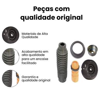 Kit Amort Diant Dir Esq Citroen C3 C3 Picasso C4 Cactus Airc - Imagem 3