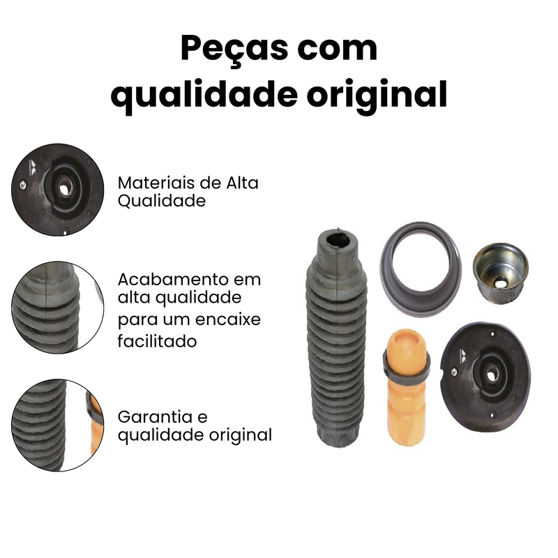 Kit Amort Diant Dir Esq Citroen C3 C3 Picasso C4 Cactus Airc - Imagem 3